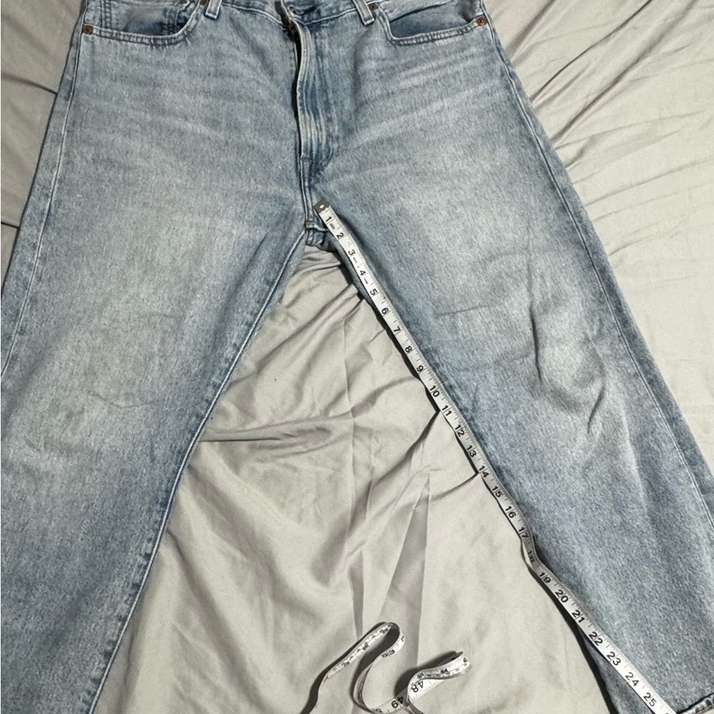 Levi's Light Blue Men's Straight Jeans - Picture 9 of 12